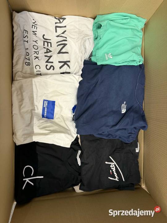 Odzież second hand zara berskha HM tommy boss