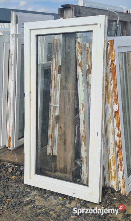 OKNA KacprzaK OKNO PCV 82X157 Używane Plastikowe Siedlce
