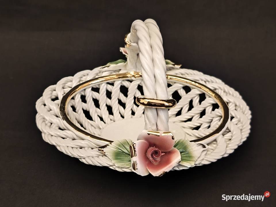 Koszyk porcelanowy Włoski Chełm sprzedam