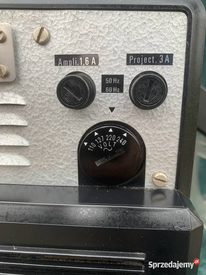 zabytkowy projektor filmowy Heurtier Duo 942 Łowicz