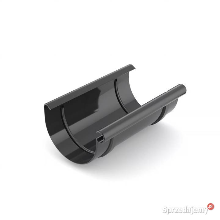 Bryza PVC Złączka rynny 125 mm czarny Białystok