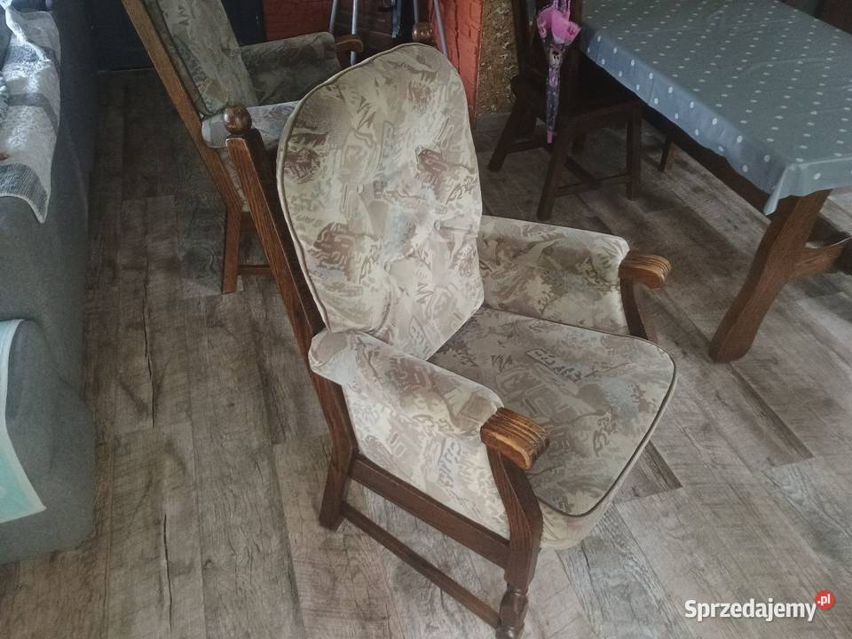 Fotelekrzesła tapicerowane wygodne 106cm Krzesła Namysłów