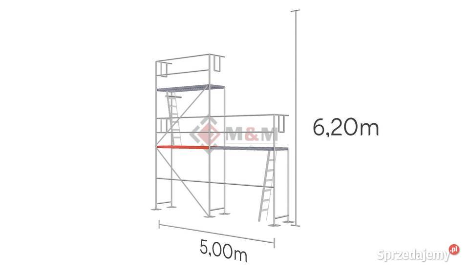 Rusztowanie elewacyjne na szczyt 26m2 Stare Siołkowice