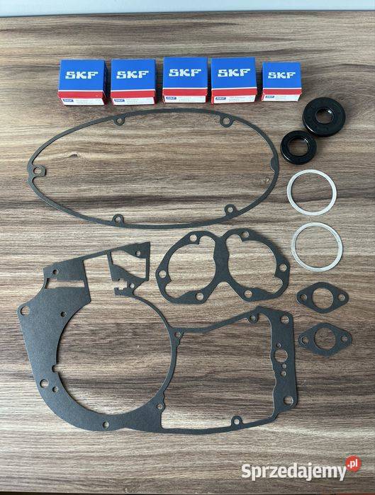 NOWY KOMPLET ŁOŻYSKA SKF USZCZELNIACZE USZCZELKI Bielsko-Biała