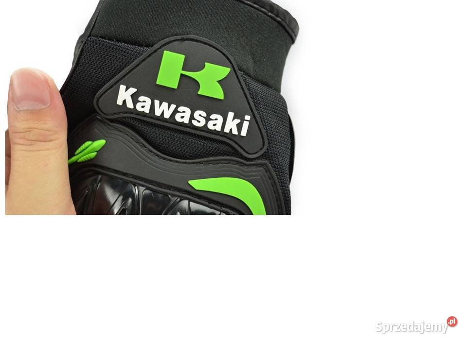 Rękawice motocyklowe Kawasaki XL 9 Nowe enduro Szczerbice sprzedam