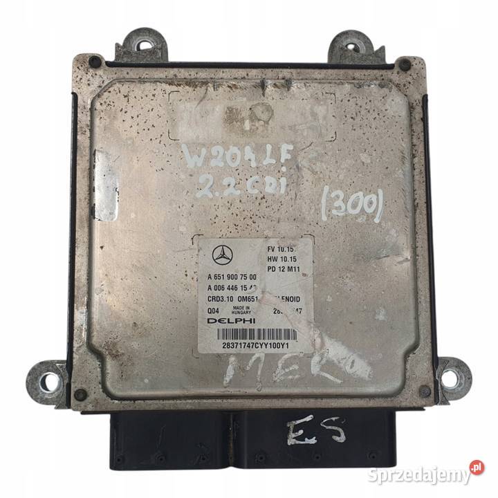 STEROWNIK SILNIKA Mercedes W204 22 CDI komputer lubelskie Chełm sprzedam