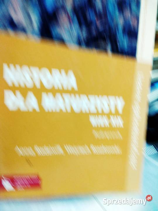 Historia wiek XIX matura antykwariat szkolny