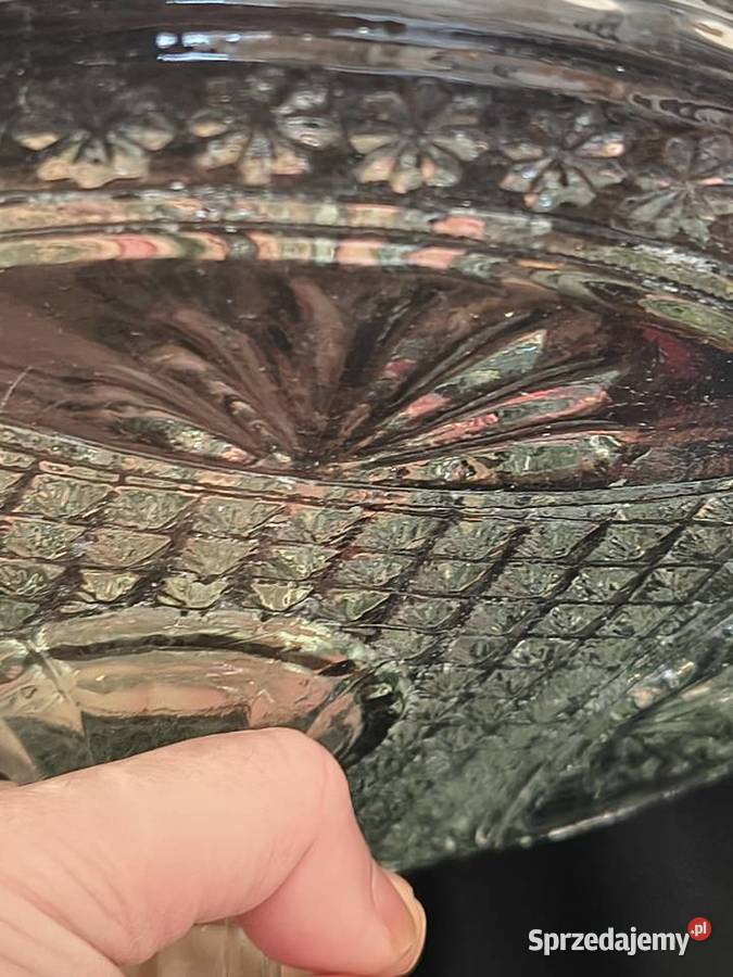 Duża piękna patera na ciasto z lat 80tych Rzeszów