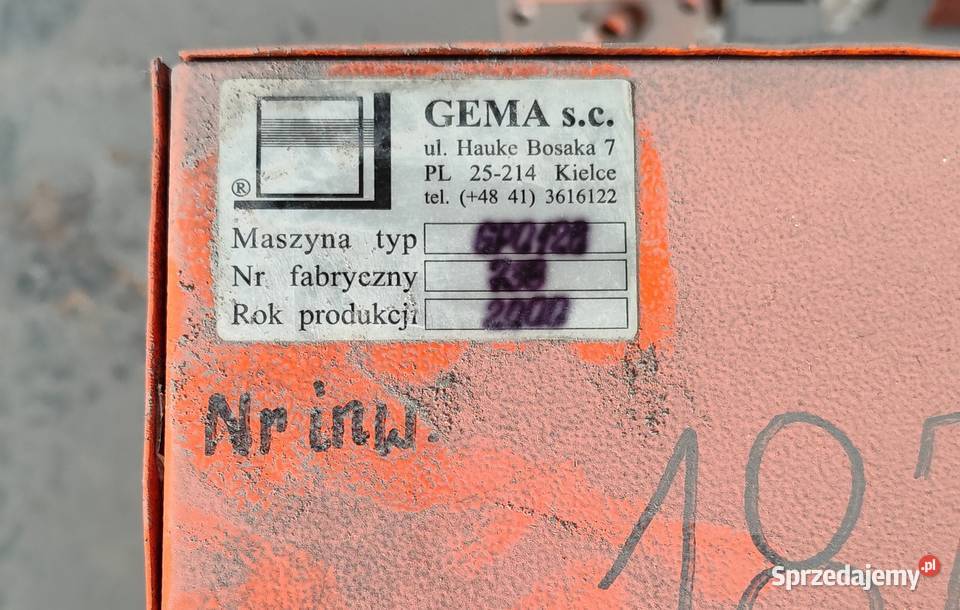 Pakowarka Streczarka Owijarka GPO 126 świętokrzyskie Włoszczowa