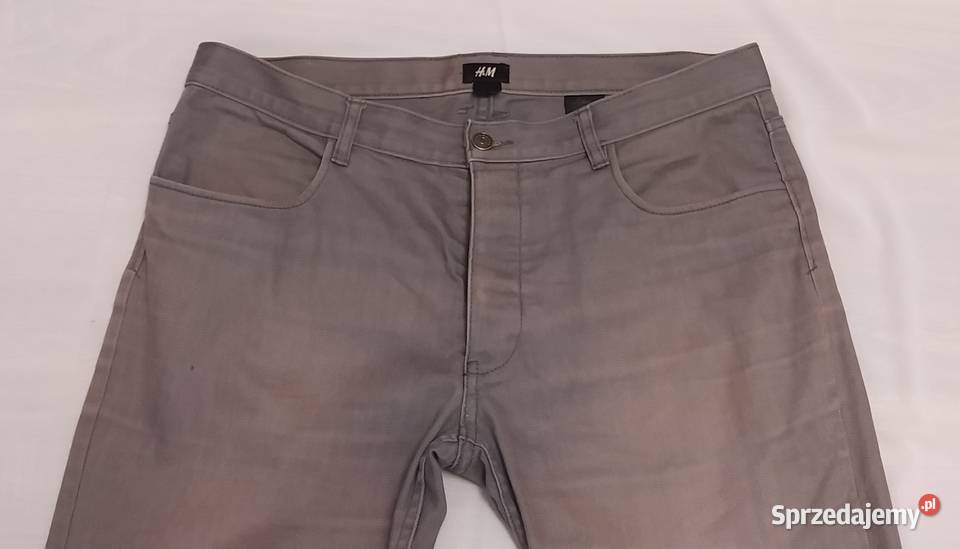 Spodnie męskie na guziki H M Rozmiar M Hajnówka