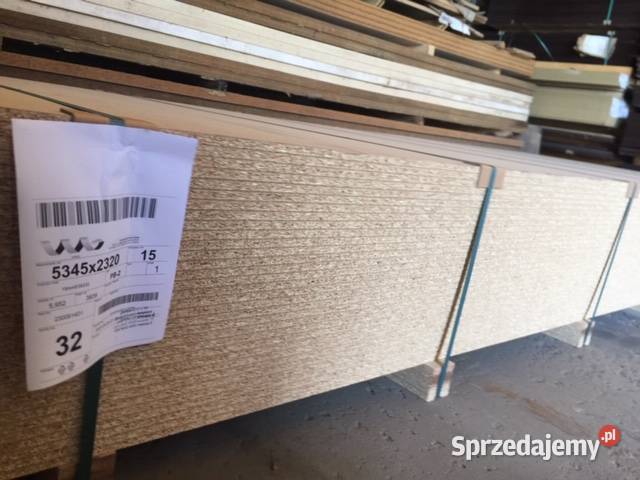 Płyta wiórowa surowa 1 klasa 15mm 5345x2320mm