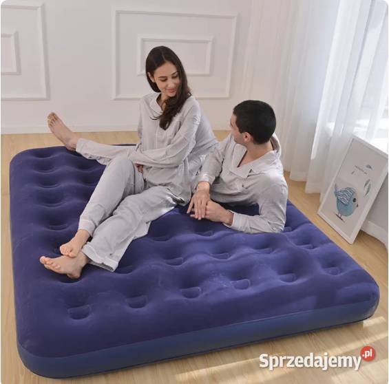 MATERAC DMUCHANY WELUROWY DWUOSOBOWY DO SPANIA sprzedam