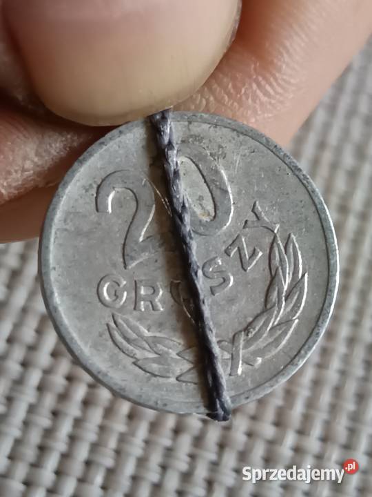 Sprzedam monete 20 groszy 1973 zzm skretka Chełm