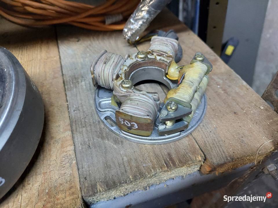 Rotax 503 Magneto iskrownik zapłon cewki koło