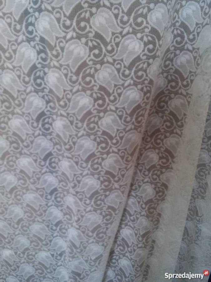 firana gotowa ażur 220 x 480 biały Warszawa