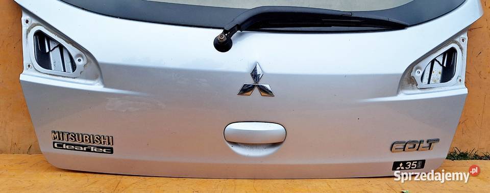 MITSUBISHI COLT Z30 KLAPA TYŁ 2013 DO ZAŁOZENIA osobowe Radom