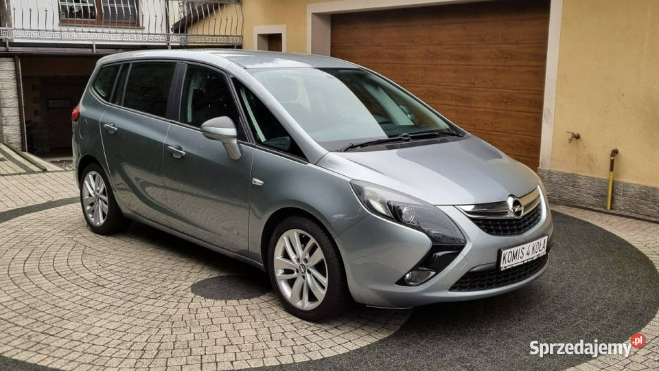 Opel Zafira 14 Turbo Navi Kamera GWARANCJA Zakup bluetooth Płońsk