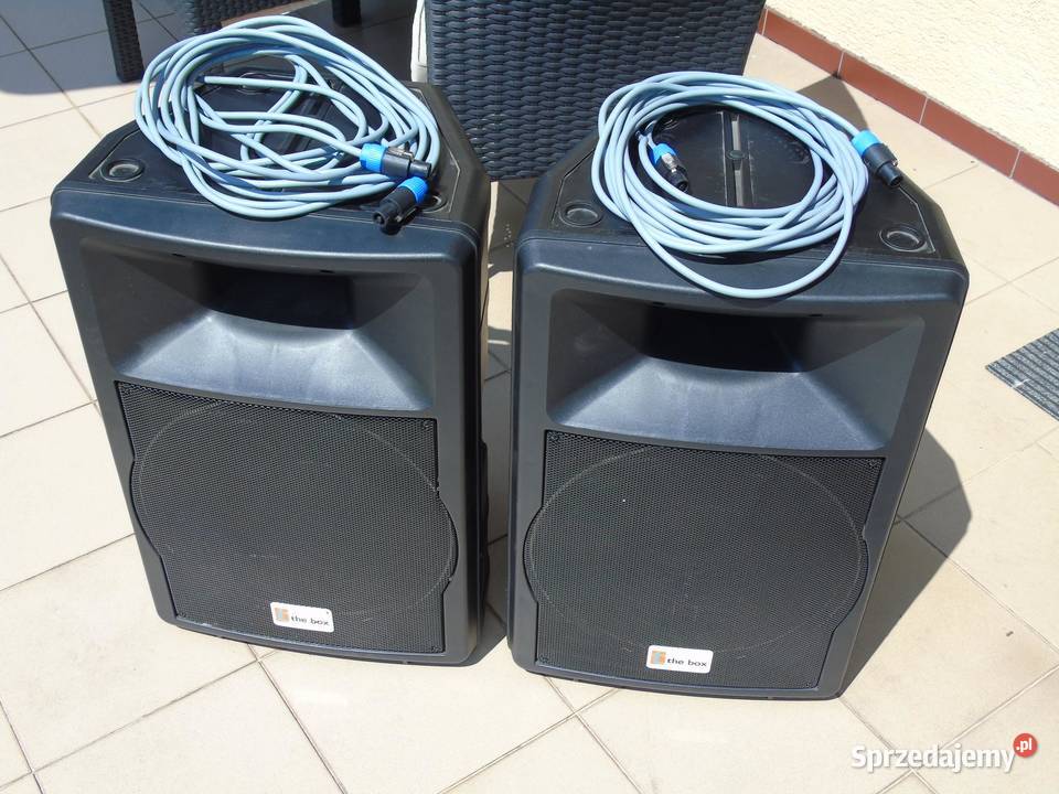 Kolumny estradowe The Box PA500P 2 x 400 wat Jasło sprzedam