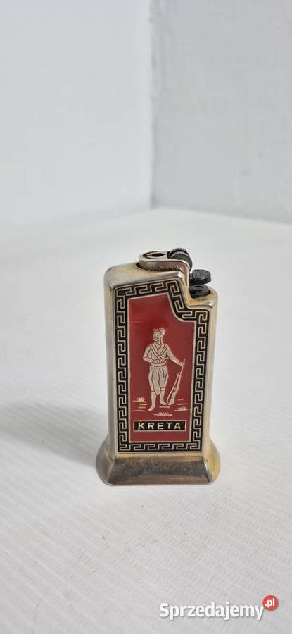 Vintage zapalniczka gazowa GRAND Pamiątka z Biłgoraj