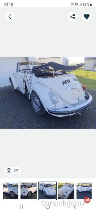 Vw Garbus Cabrio Garbus Gostynin