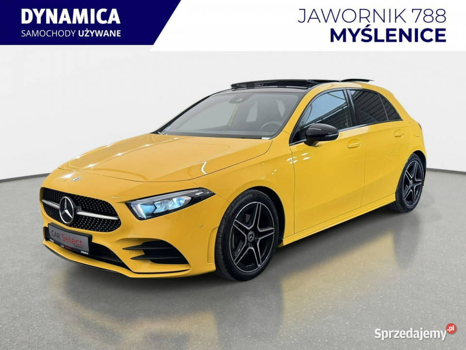 Mercedes A 200 VAT 23 13T 163 AUTOMAT 2022r wielofunkcyjna kierownica Myślenice