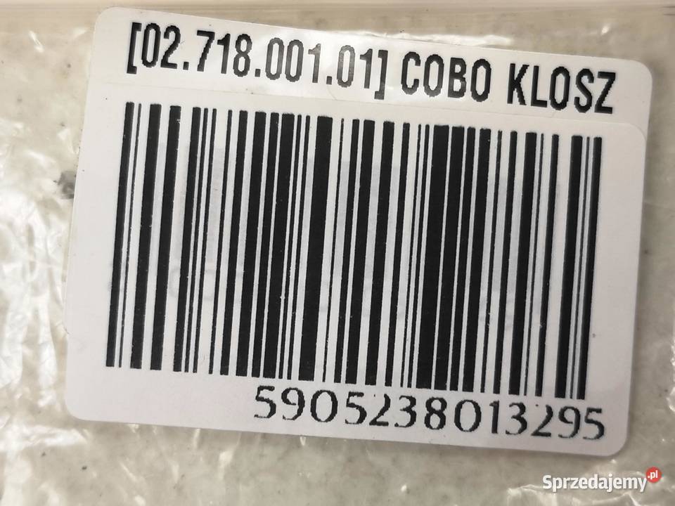 KLOSZ CZERWONY OBRYSÓWKI COBO NOWY 0290719