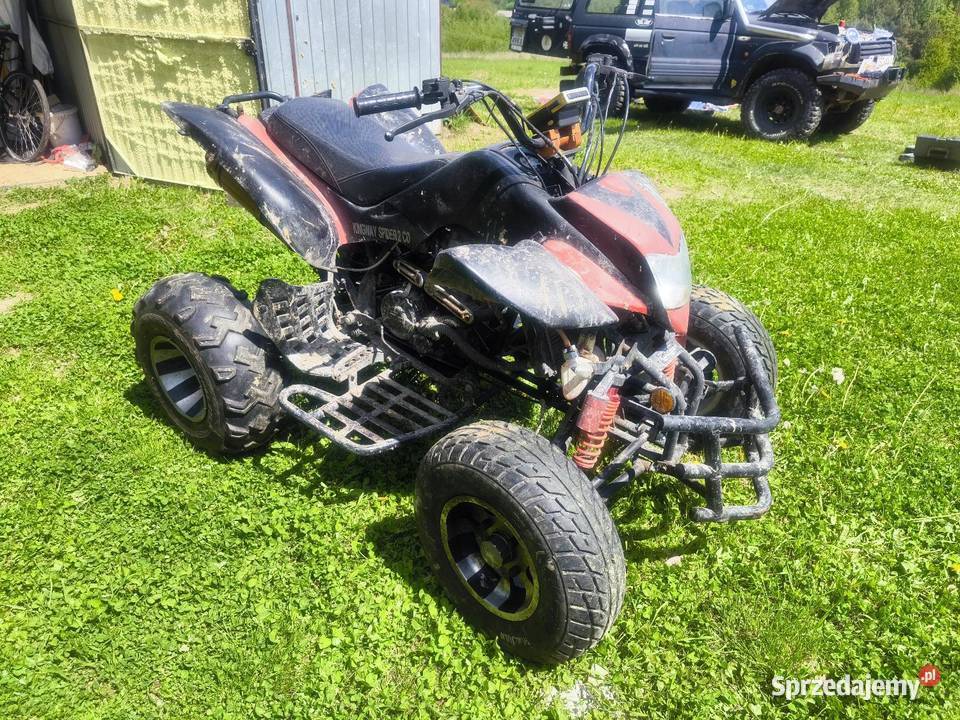 Quad 250 Kingway Bashan Jinling zarejestrowany nieuszkodzony świętokrzyskie Bogoria sprzedam