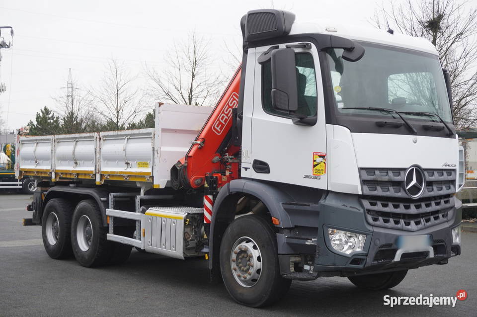 MercedesBenz Arocs 2636 6x4Wywrotka 2stronnaHDS manualna Kraków