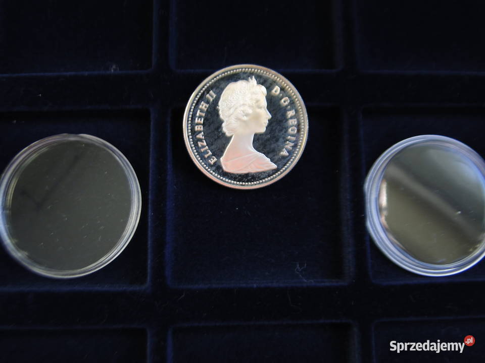 Srebrna moneta Canada Dollar DGRegina Elisabeth Warszawa sprzedam