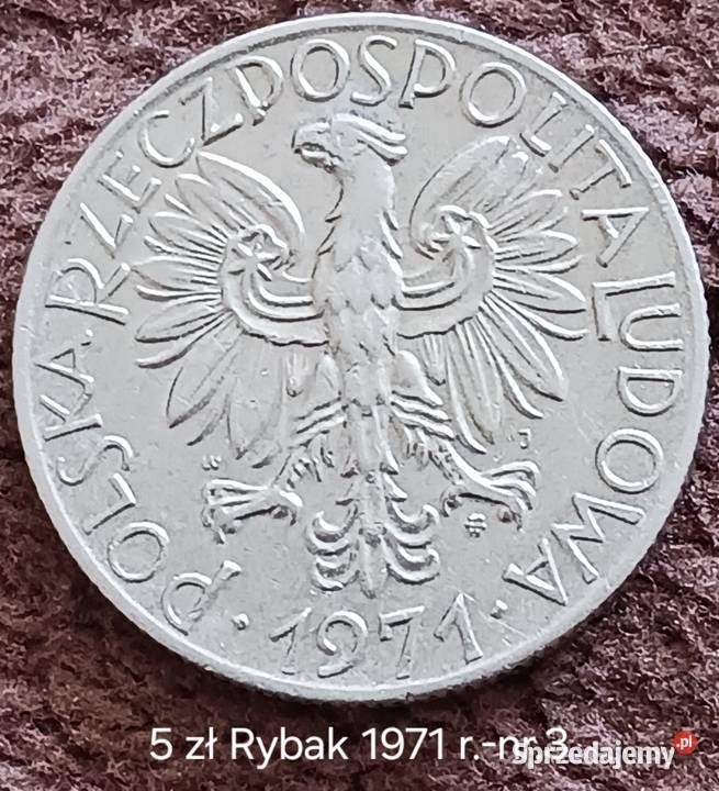 5 Rybak 1971 r 3 najniższy nakład Piękne Konin