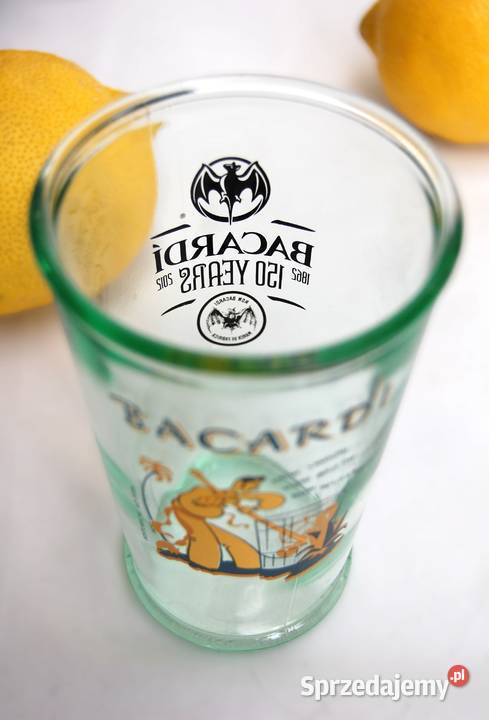 Szklanka Bacardi 150 lat 2012 limitowana 300 ml lubelskie Lublin