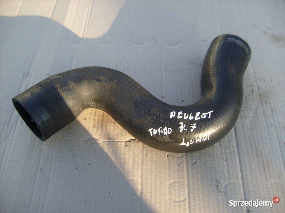 Wąż przewód rura intercooler Peugeot 307 20 HDI turbosprężarki Czersk
