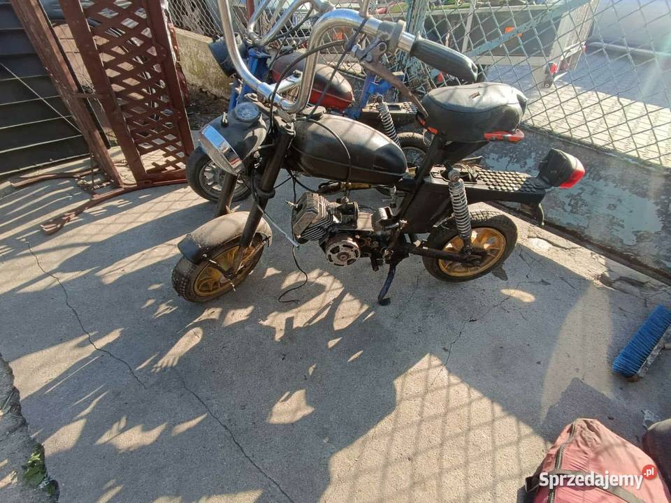 Motorynki 4 Sztuki uszkodzony Sompolno sprzedam