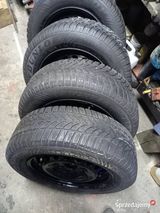 Kompletne koła 19565R15 5x112 z oponami ZIMOWYMI Samochodowe