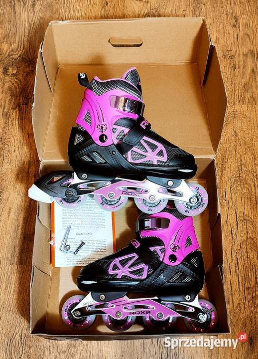 Fabrycznie NOWE rolki ROXA Heart Alu Kid r 3942 Skating małopolskie