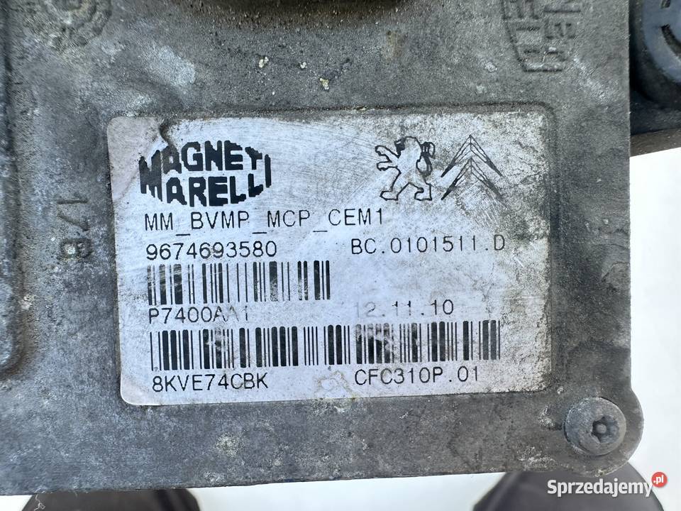 PEUGEOT CITROEN STEROWNIK SKRZYNI BIEGÓW MCP Podzespoły skrzyń biegów Międzychód