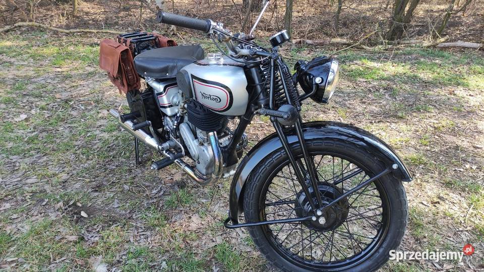 Norton WD 16H 1941r Tomaszów Mazowiecki