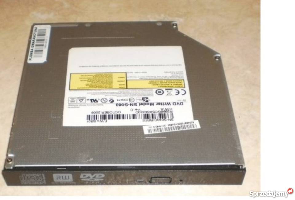 Nagrywarka DVD RRW Sata SLIM Napęd do laptop Olkusz sprzedam