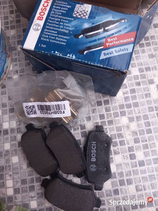 Tylne klocki hamulcowe Opel Meriva 2006r Strzelin