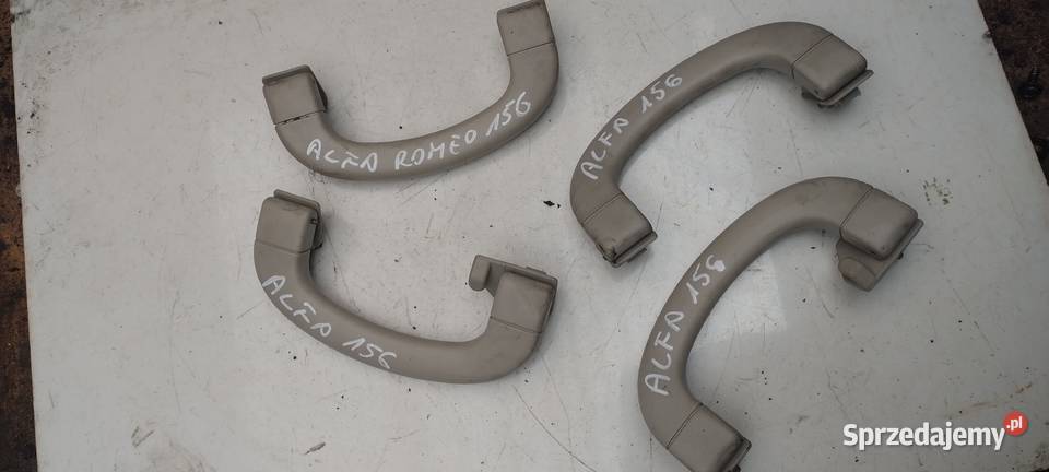 ALFA ROMEO 156 lift rączka podsufitki 4 sztuki Kielce