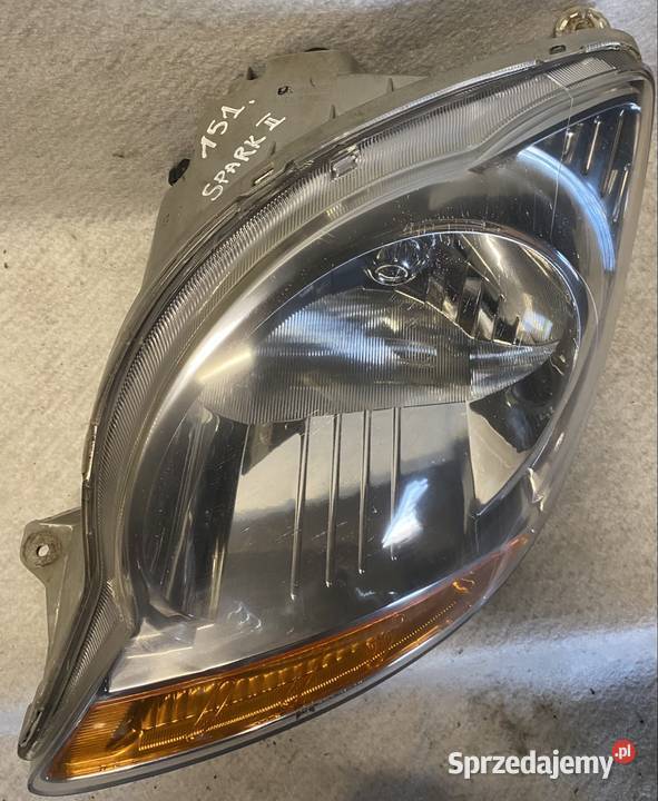 Lampa reflektor lewy przód Chevrolet spark II śląskie