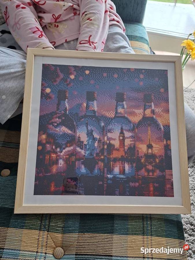 Obraz diamentowy handmade miasta świata diy Zabłudów