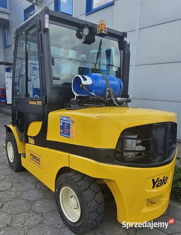 Yale GLP55VX wózek widłowy 55T ogrzewana kabina Wózki widłowe Oborniki