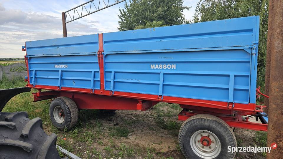 Przyczepa wywrotka 3 strony Przyczepy rolnicze Uniejów