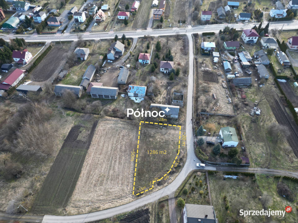 działka 1286m2 Bortatycze sprzedam