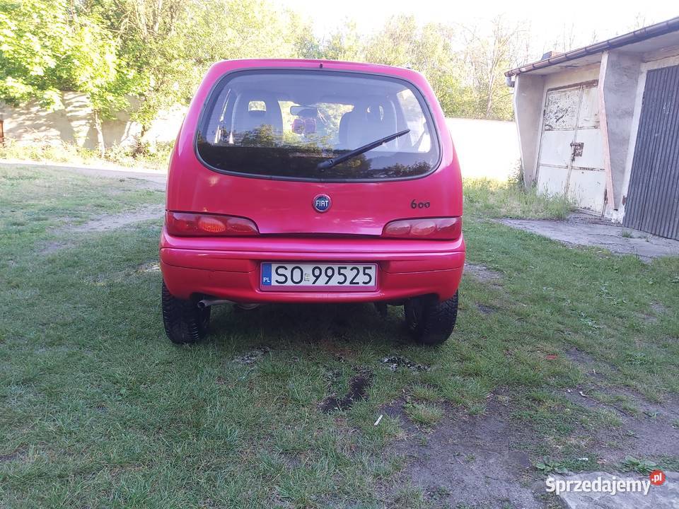 Fiat Seicento 600 Porobione Elegnacko Sosnowiec