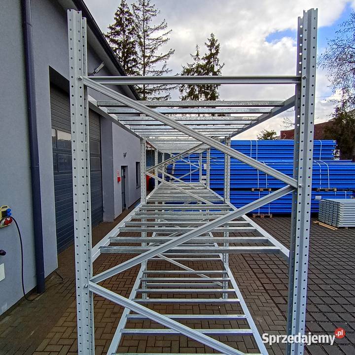 Regał magazynowy półkowy H250 długi 651