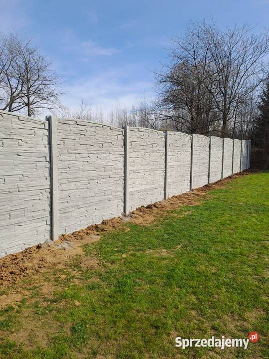 Ogrodzenia betonowe Trzebnica