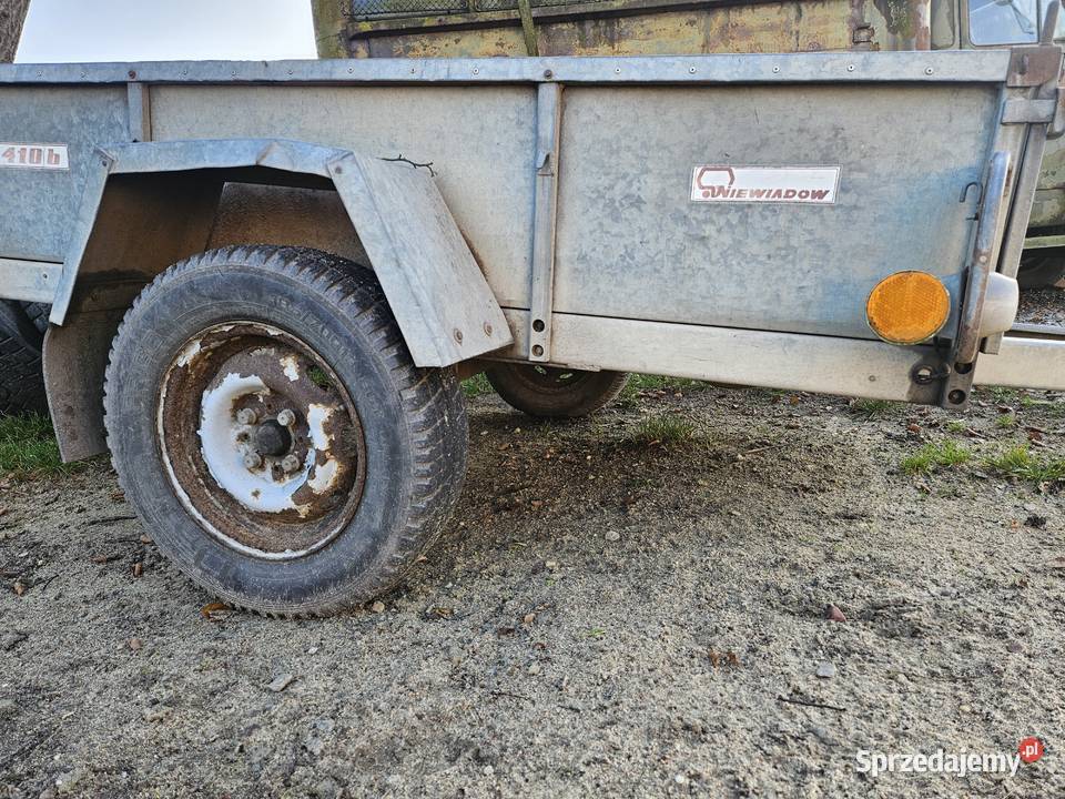 Przyczepka masywna ocynk niewiadów przyczepa Do samochodów osobowych Młodzieszyn sprzedam