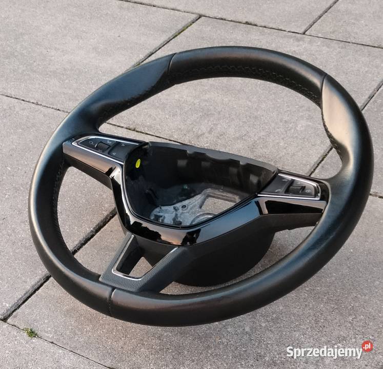 Kierownica Skoda Superb 3 skóra multifunkcyjna Kierownice Środa Wielkopolska